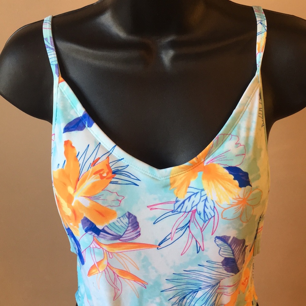 NWT XHJLARATION SWIMSUIT-AQUA - Picture 4 of 8